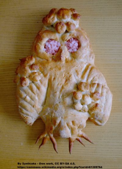 Lammas loaf owl - Pagan Club